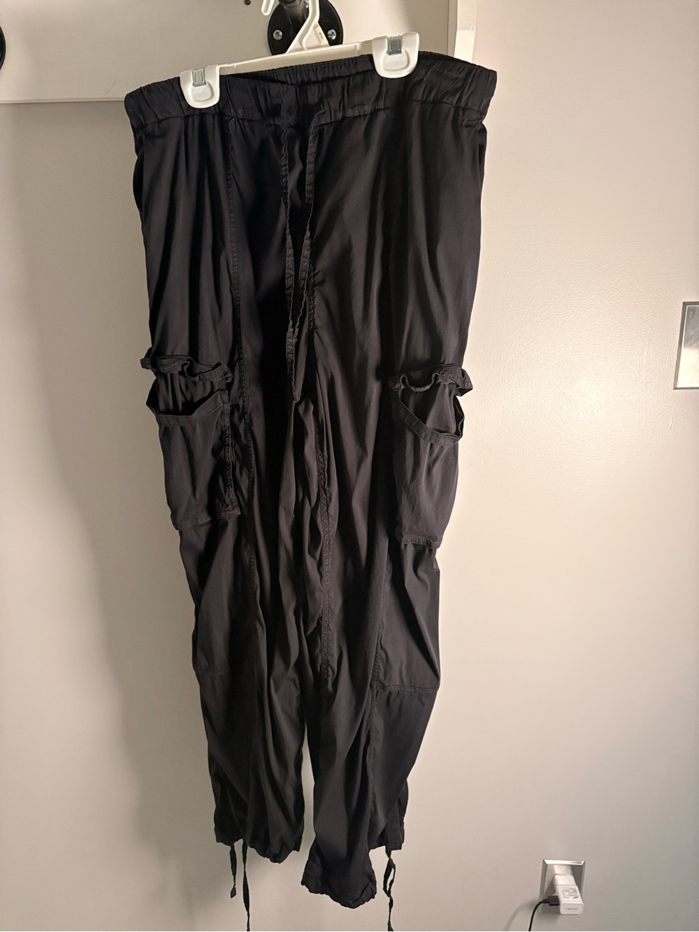 lululemon athletica Black Men's Cargo Pants with Drawstring